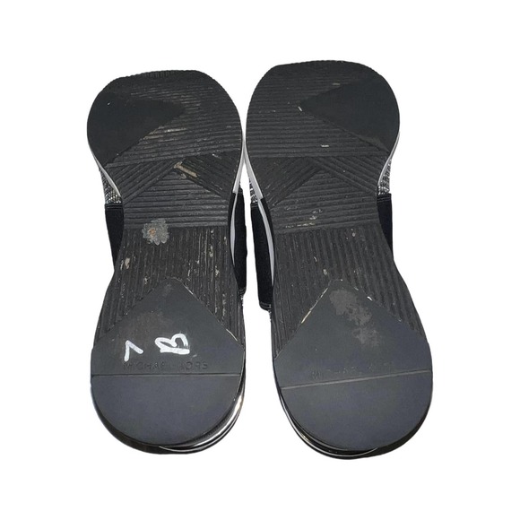 Michael Kors MK Felix Signature Low Top Trainer Sneakers Size 9 - Picture 7 of 7